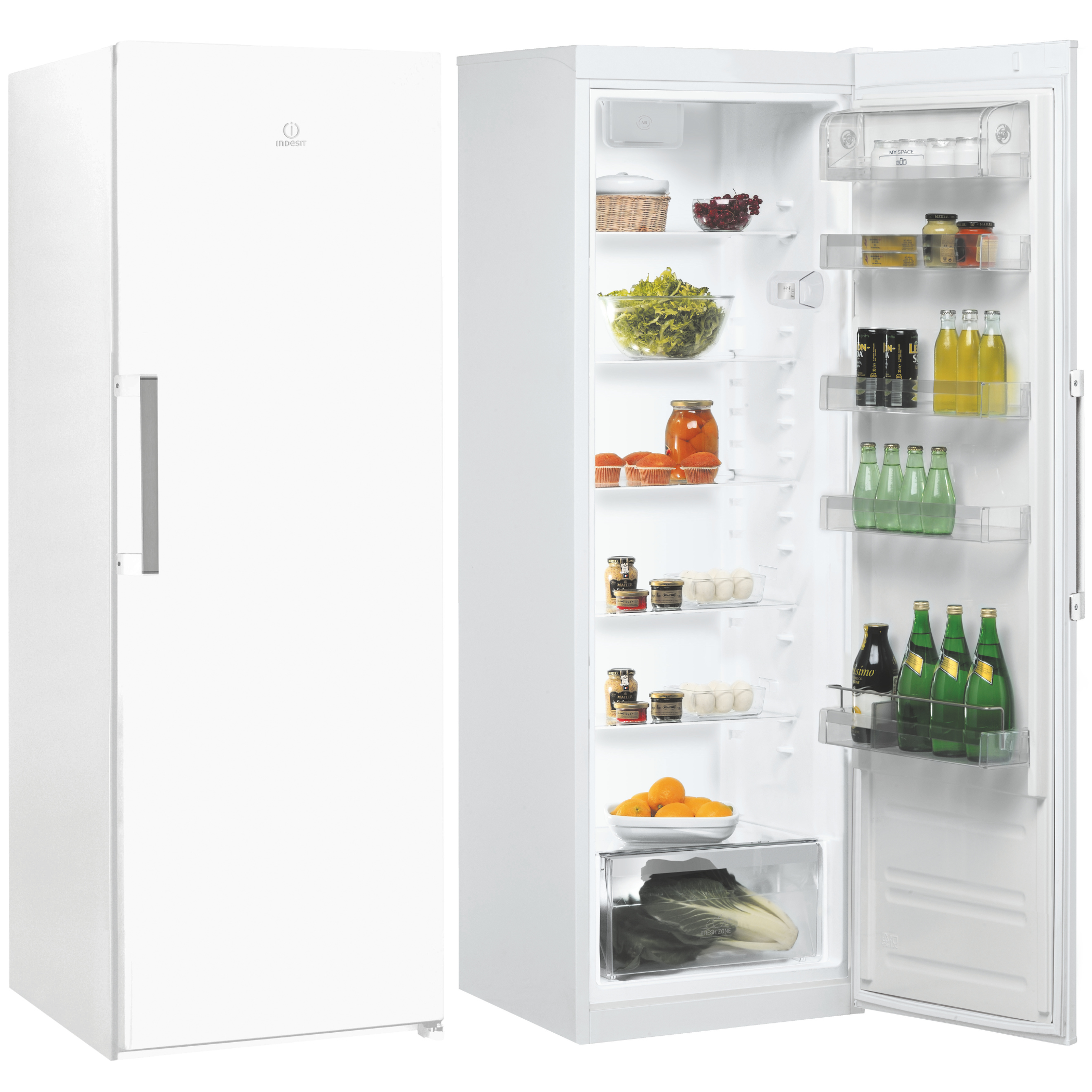 FRI. INDESIT SI82QWD 187x60 1P CICLICO BCO